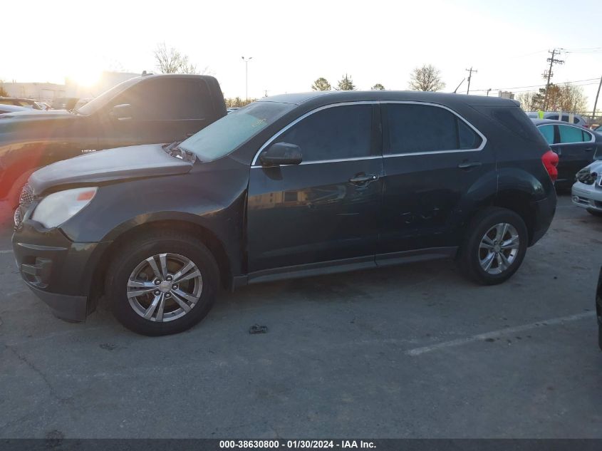 2014 CHEVROLET EQUINOX LS - 2GNALAEK6E6266754