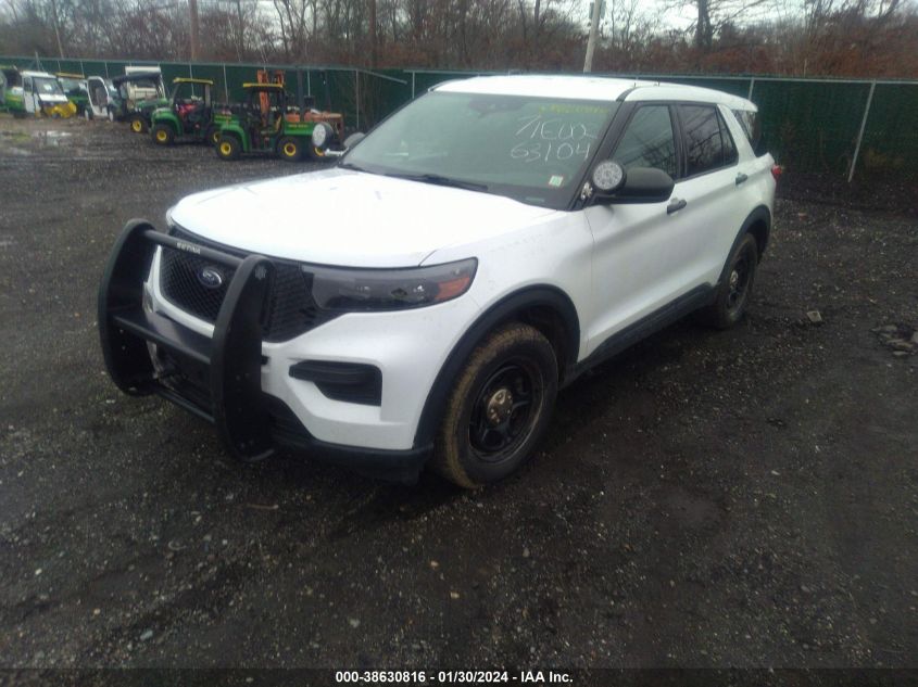 2020 FORD POLICE INTERCEPTOR UTILITY 1FM5K8AW8LGC63104