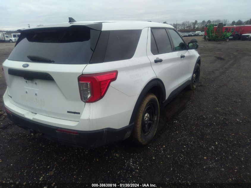 2020 FORD POLICE INTERCEPTOR UTILITY 1FM5K8AW8LGC63104