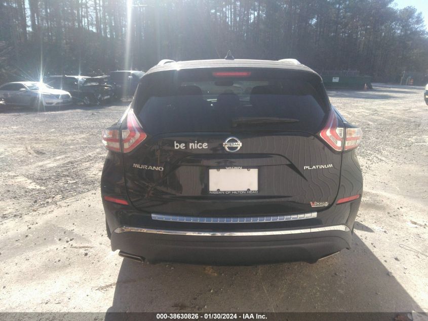 2018 NISSAN MURANO S/SL/SV/PLATINUM - 5N1AZ2MG9JN147401