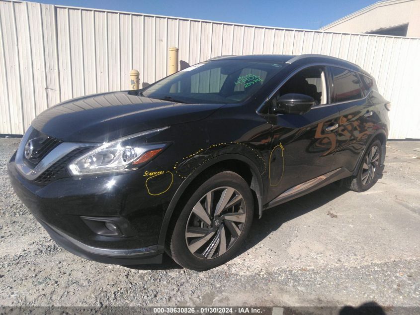 2018 NISSAN MURANO S/SL/SV/PLATINUM - 5N1AZ2MG9JN147401