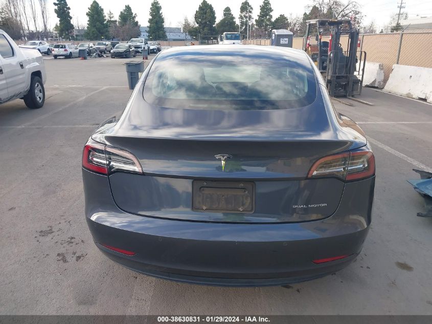 2018 TESLA MODEL 3 LONG RANGE/PERFORMANCE - 5YJ3E1EB1JF093063