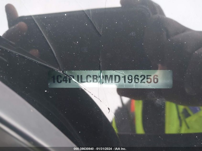 2021 JEEP CHEROKEE LATITUDE - 1C4PJLCB2MD196256
