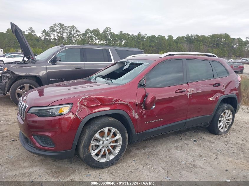 2021 JEEP CHEROKEE LATITUDE - 1C4PJLCB2MD196256