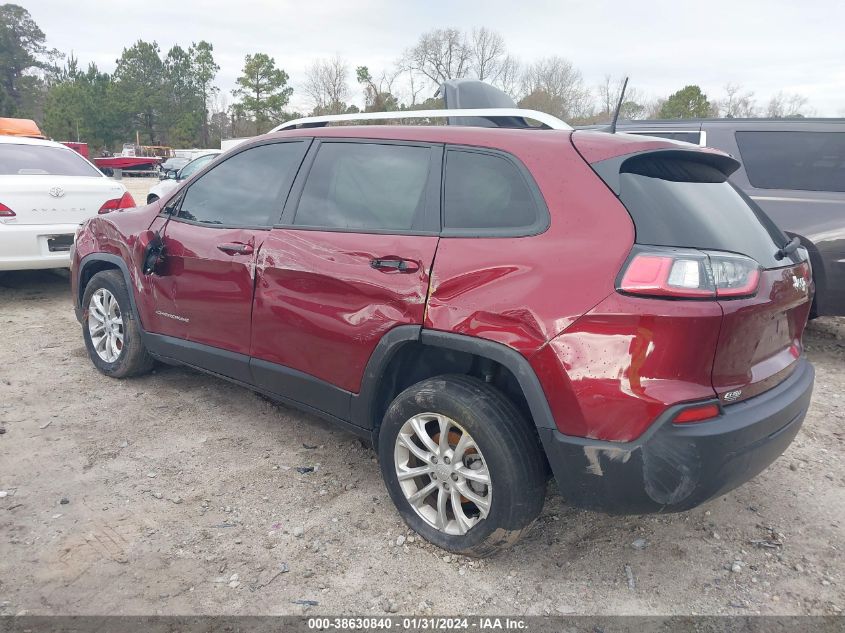 2021 JEEP CHEROKEE LATITUDE - 1C4PJLCB2MD196256