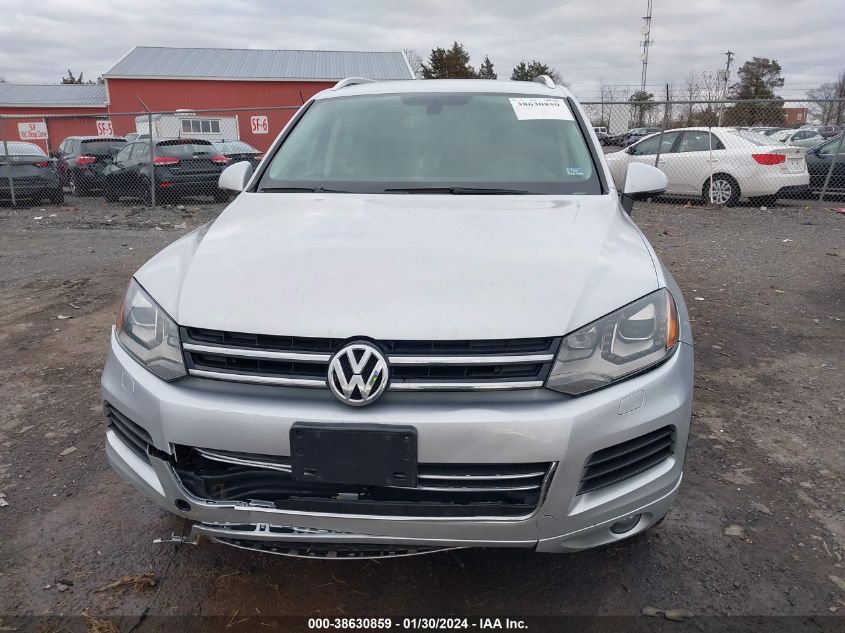 2014 VOLKSWAGEN TOUAREG 3.6L SPORT - WVGEF9BP7ED005761