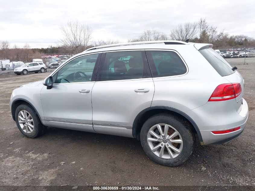 2014 VOLKSWAGEN TOUAREG 3.6L SPORT - WVGEF9BP7ED005761