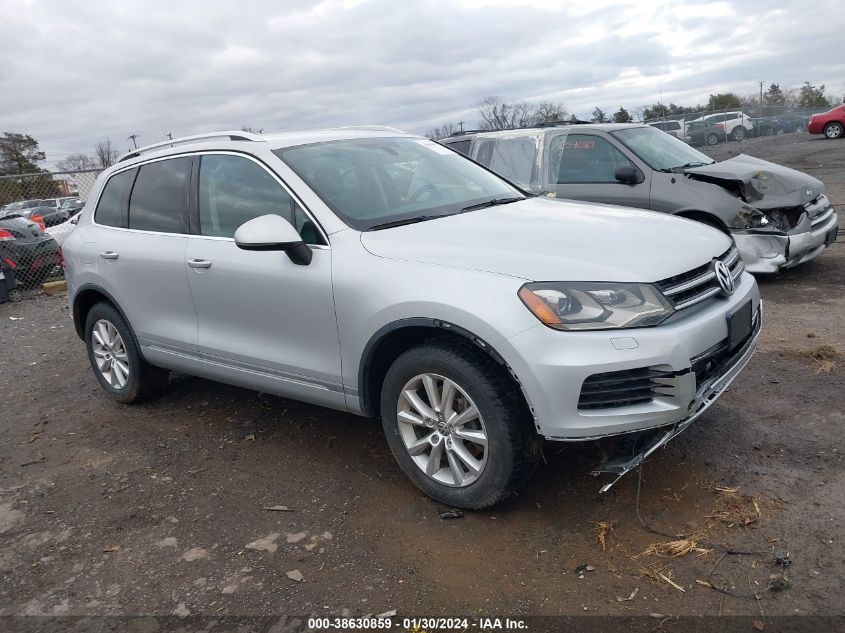 2014 VOLKSWAGEN TOUAREG 3.6L SPORT - WVGEF9BP7ED005761