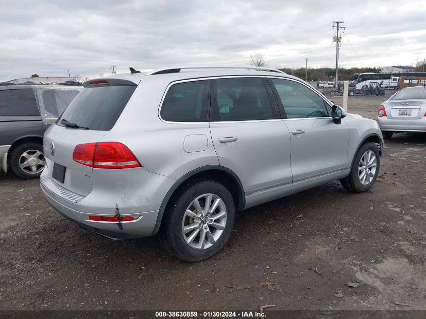 2014 VOLKSWAGEN TOUAREG 3.6L SPORT - WVGEF9BP7ED005761