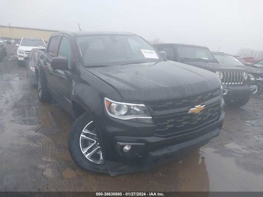 VIN 1GCGTCEN8N1215977 2022 CHEVROLET COLORADO no.1