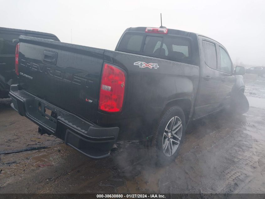 VIN 1GCGTCEN8N1215977 2022 CHEVROLET COLORADO no.4