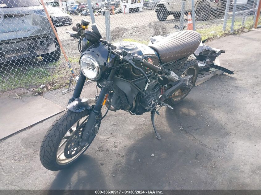 2017 DUCATI SCRAMBLER 800 ZDM15ANMXHB021109