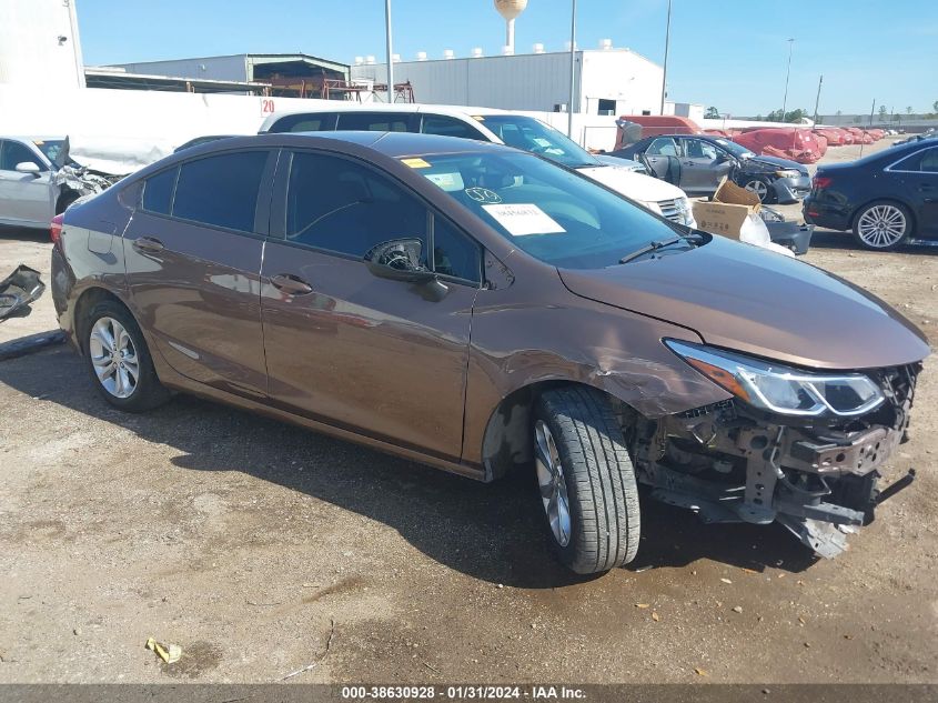 2019 CHEVROLET CRUZE LS - 1G1BC5SM5K7126757
