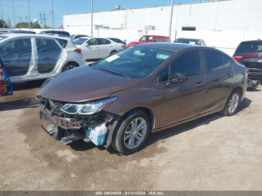 2019 CHEVROLET CRUZE LS - 1G1BC5SM5K7126757