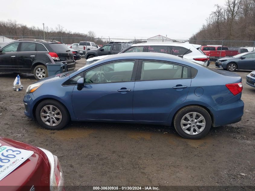 2016 KIA RIO LX - KNADM4A38G6553943