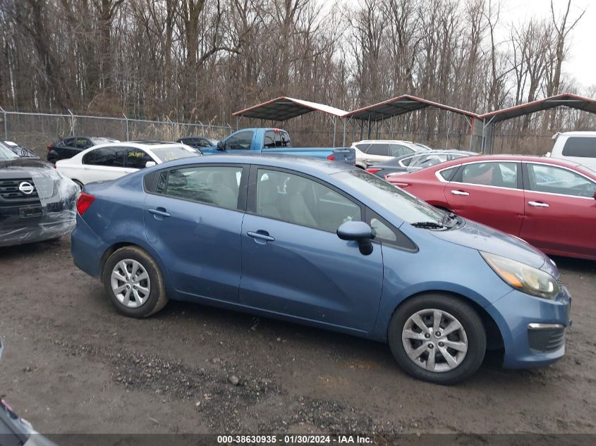 2016 KIA RIO LX - KNADM4A38G6553943