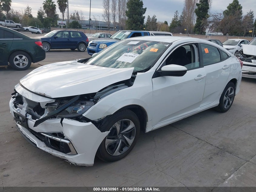 VIN 19XFC2F67KE205348 2019 HONDA CIVIC LX