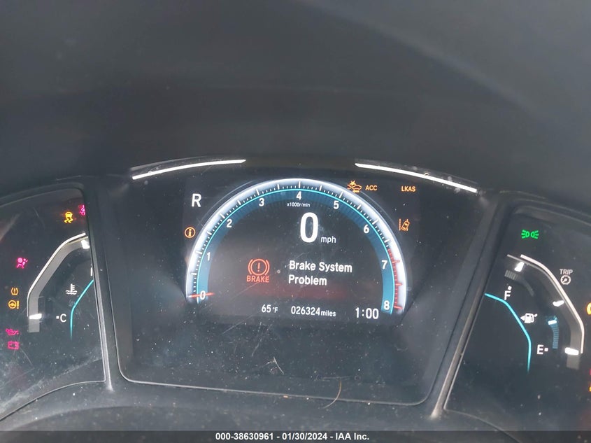 VIN 19XFC2F67KE205348 2019 HONDA CIVIC LX