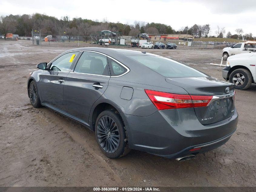 2016 TOYOTA AVALON TOURING - 4T1BK1EB9GU239984