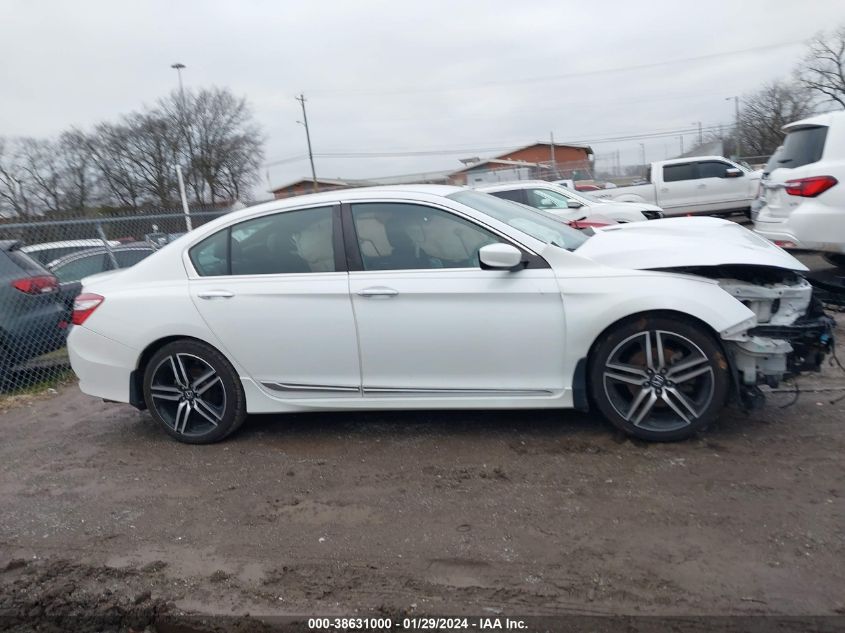 2016 HONDA ACCORD SPORT - 1HGCR2F52GA192349