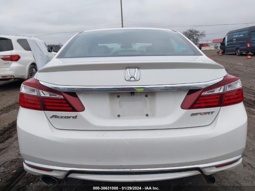 2016 HONDA ACCORD SPORT - 1HGCR2F52GA192349