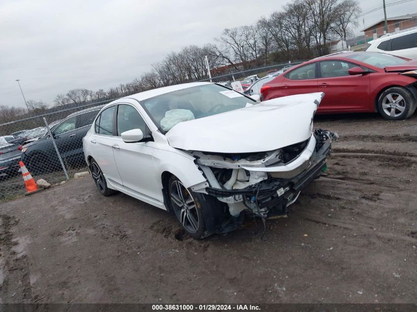 2016 HONDA ACCORD SPORT - 1HGCR2F52GA192349