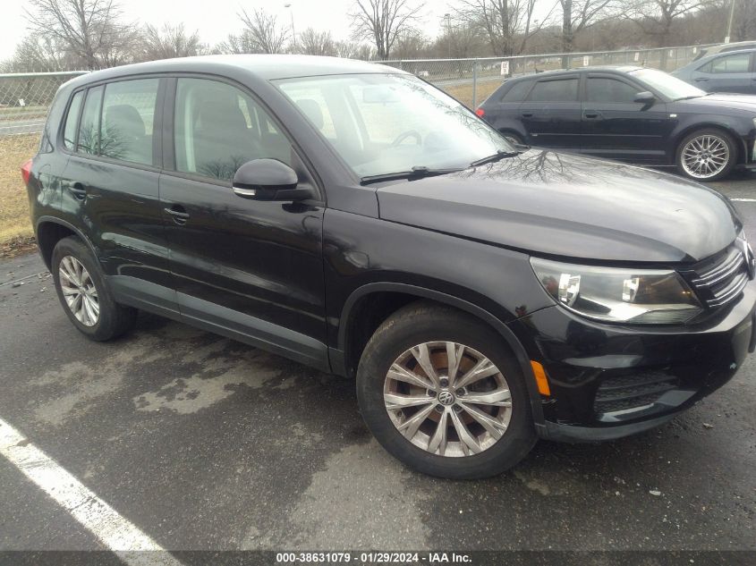 2014 VOLKSWAGEN TIGUAN S - WVGAV3AX0EW625775