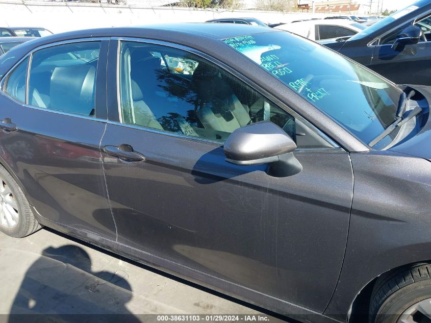 2019 TOYOTA CAMRY LE - 4T1B11HK0KU270421