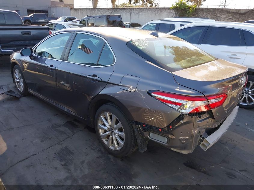 2019 TOYOTA CAMRY LE - 4T1B11HK0KU270421