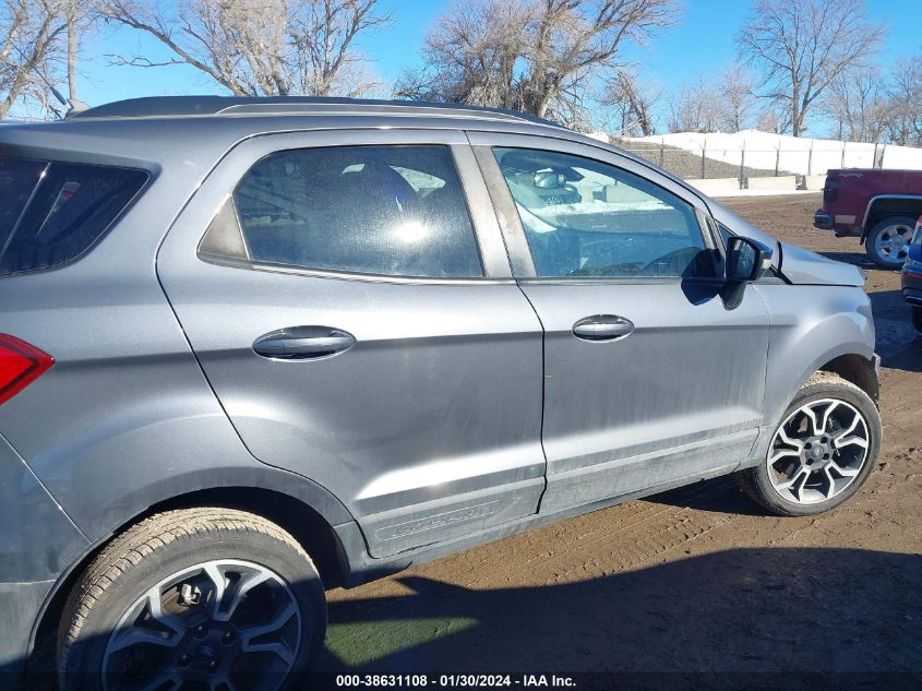 2020 FORD ECOSPORT SES - MAJ6S3JL3LC350178
