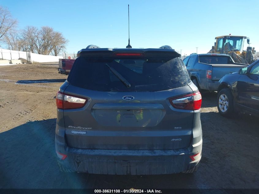 2020 FORD ECOSPORT SES - MAJ6S3JL3LC350178