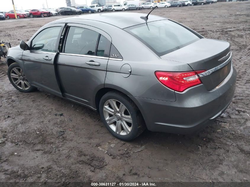 2013 CHRYSLER 200 TOURING - 1C3CCBBB3DN512766