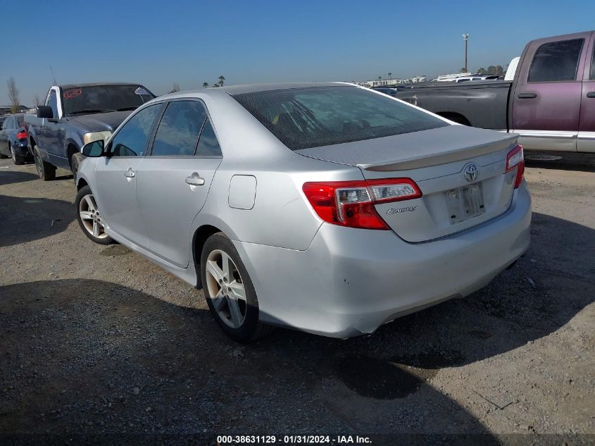 2013 TOYOTA CAMRY SE - 4T1BF1FK8DU257679