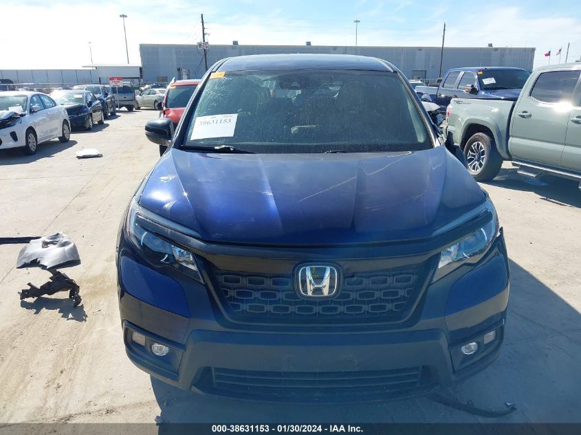 2021 HONDA PASSPORT 2WD EX-L - 5FNYF7H56MB013269