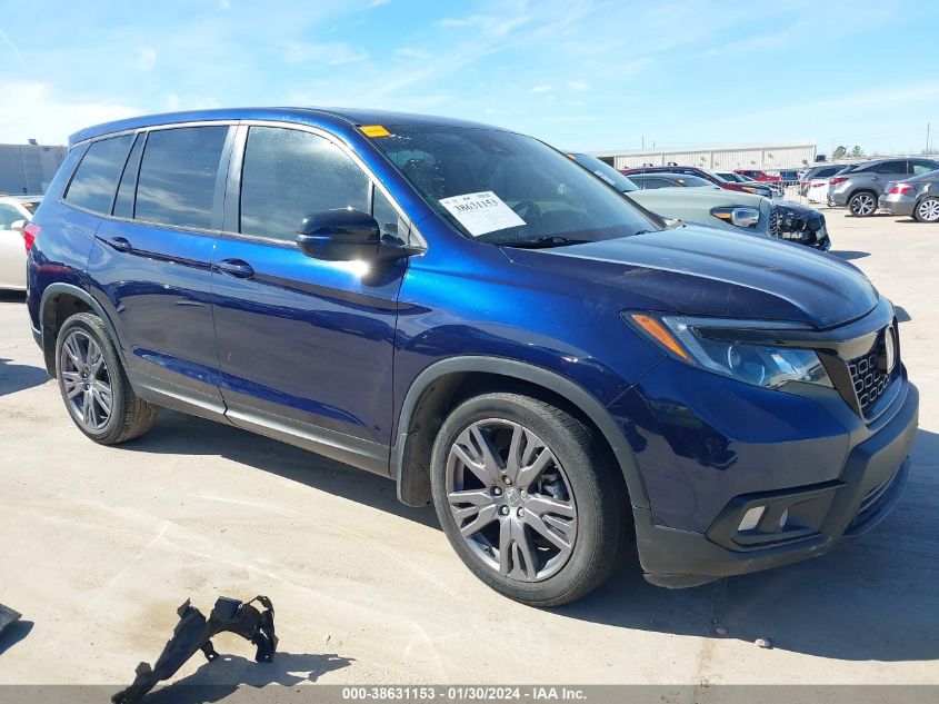 2021 HONDA PASSPORT 2WD EX-L - 5FNYF7H56MB013269