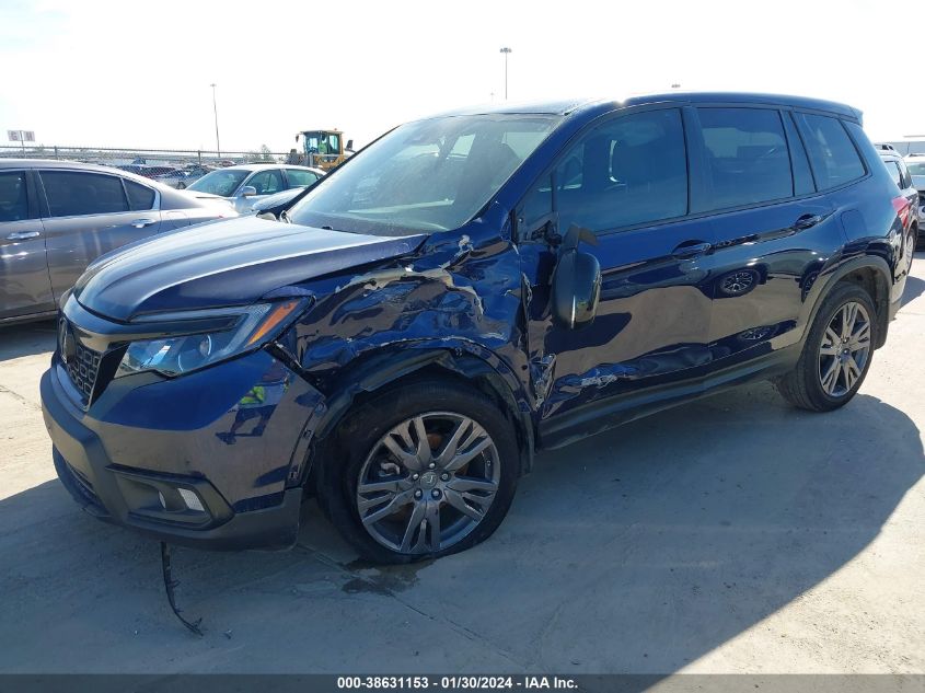 2021 HONDA PASSPORT 2WD EX-L - 5FNYF7H56MB013269