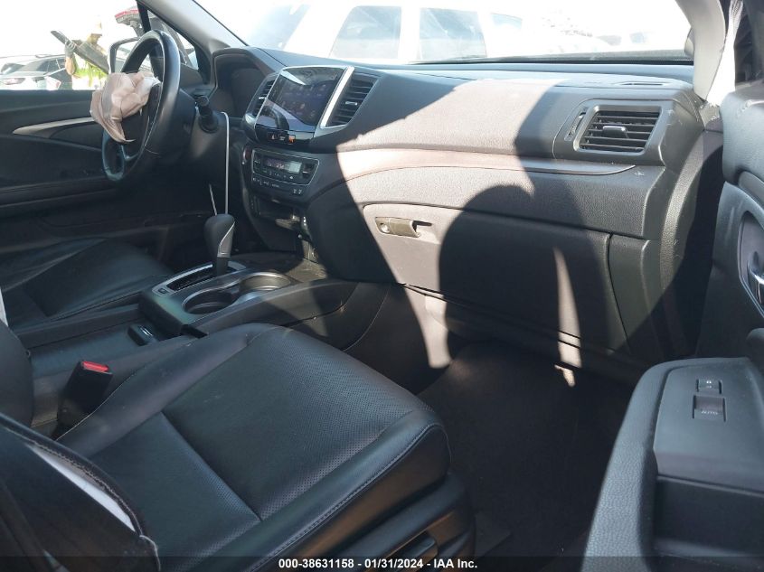 2018 HONDA RIDGELINE RTL-T - 5FPYK2F69JB001808