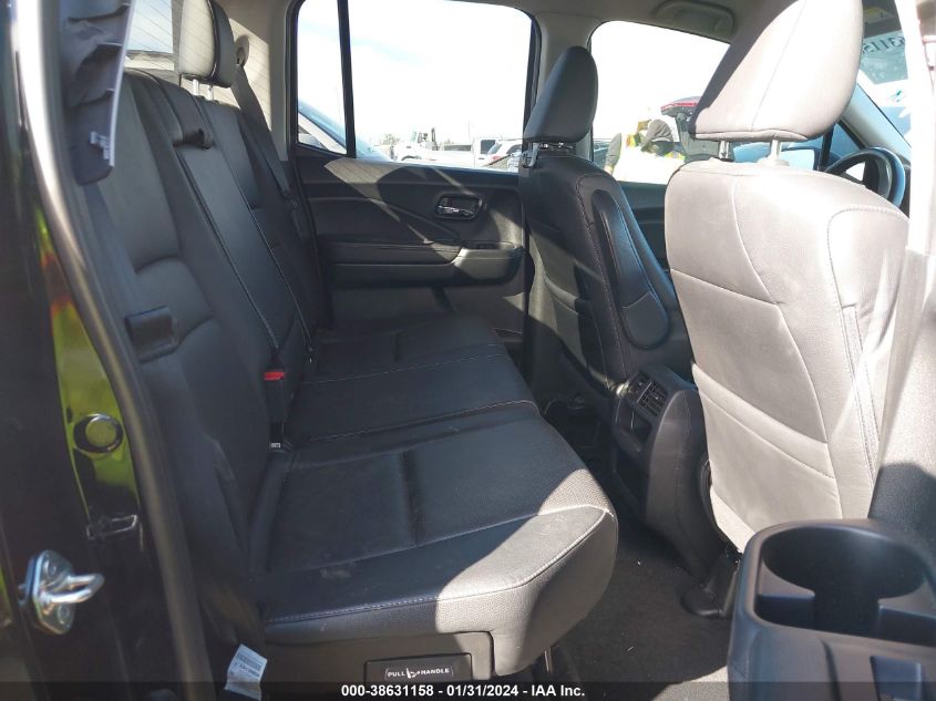 2018 HONDA RIDGELINE RTL-T - 5FPYK2F69JB001808