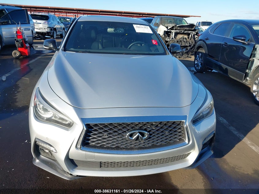 VIN JN1FV7AP5JM461725 2018 INFINITI Q50 3.0T RED SPORT 400