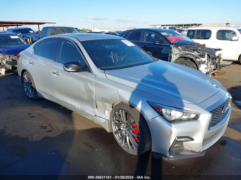 VIN JN1FV7AP5JM461725 2018 INFINITI Q50 3.0T RED SPORT 400