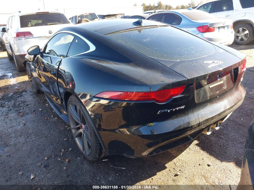 2017 JAGUAR F-TYPE S/S BRITISH DESIGN EDITION - SAJWA6BU2H8K37128