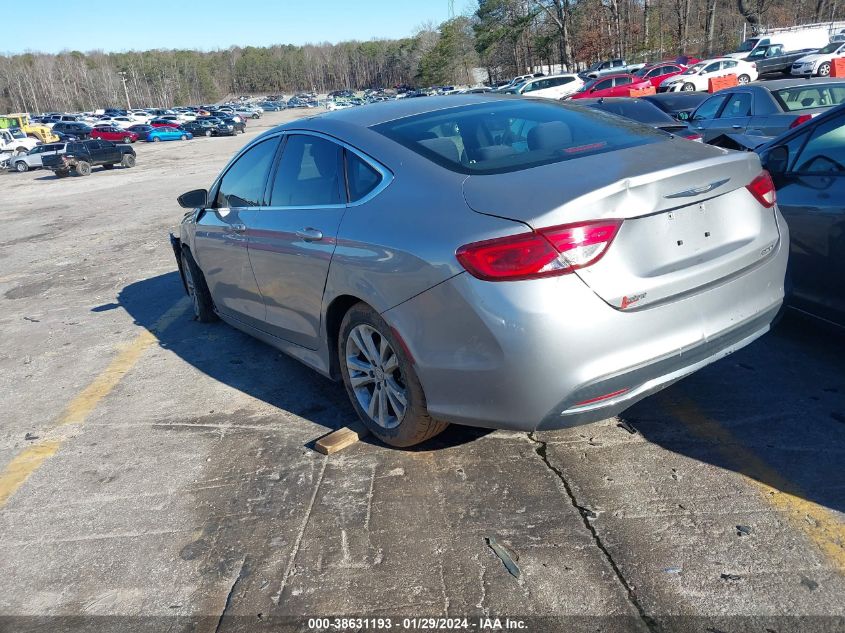 2015 CHRYSLER 200 LIMITED - 1C3CCCAB6FN652725