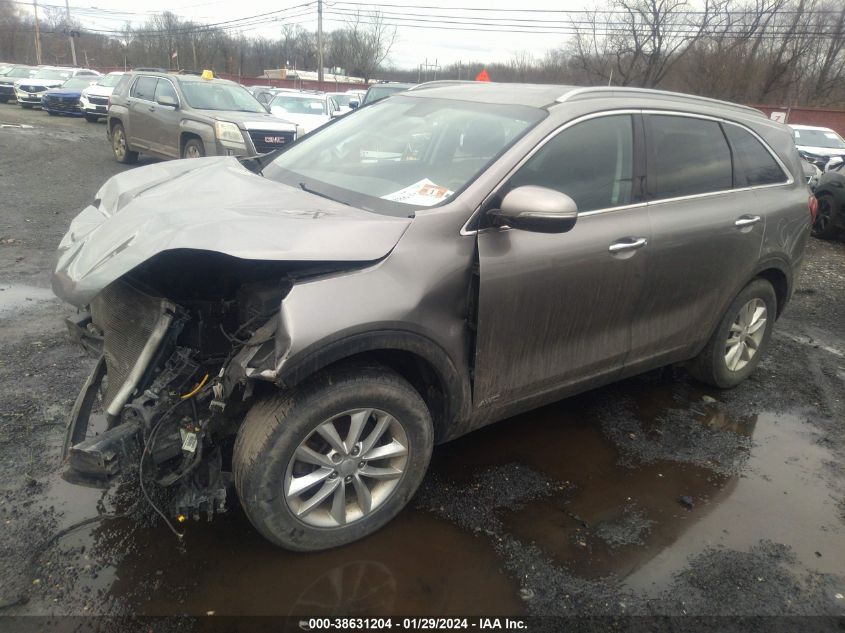 2017 KIA SORENTO 2.4L LX - 5XYPGDA33HG212598