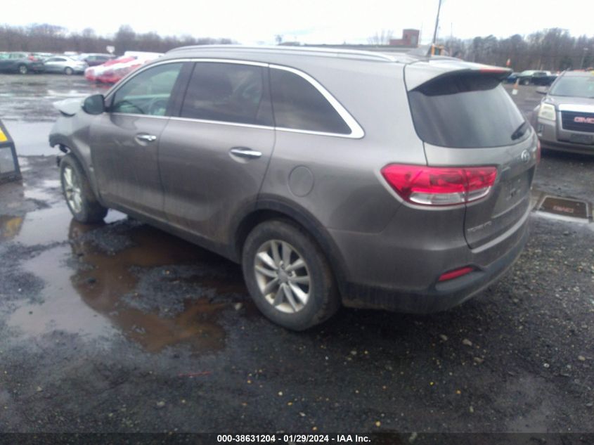 2017 KIA SORENTO 2.4L LX - 5XYPGDA33HG212598