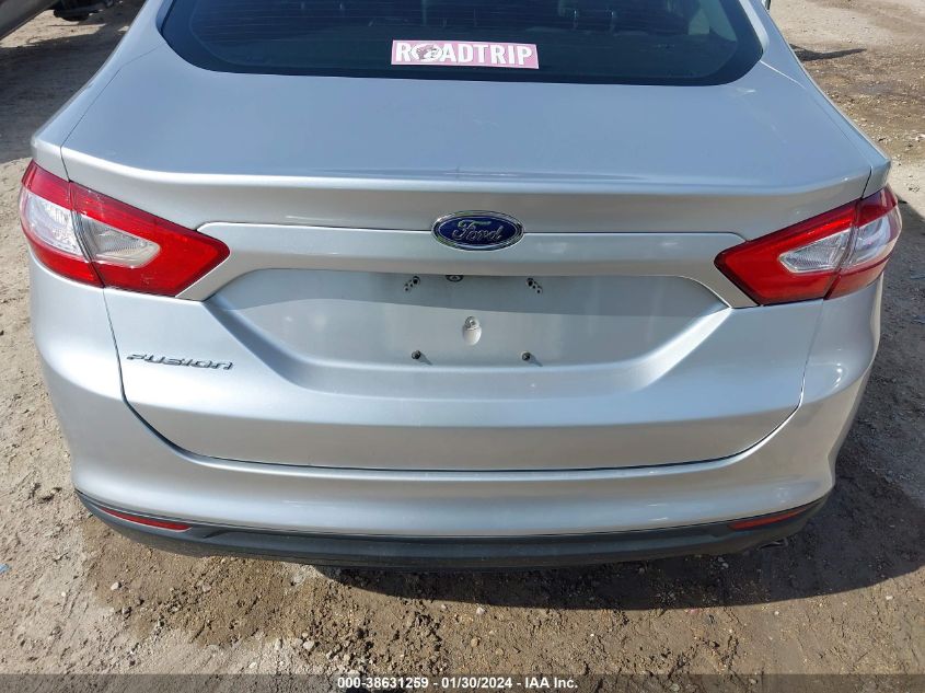 2016 FORD FUSION S - 3FA6P0G72GR114140