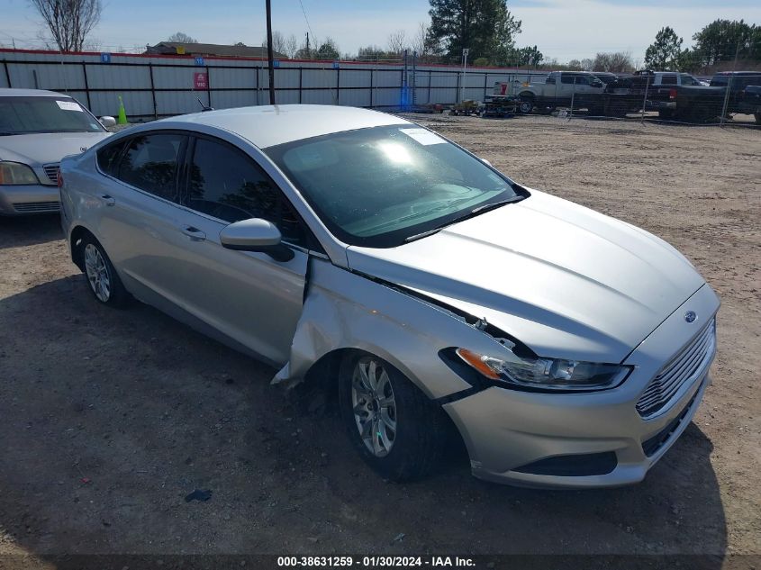 2016 FORD FUSION S - 3FA6P0G72GR114140