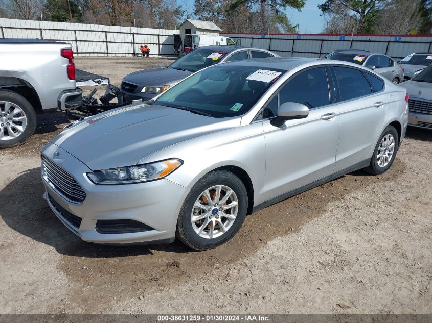 2016 FORD FUSION S - 3FA6P0G72GR114140