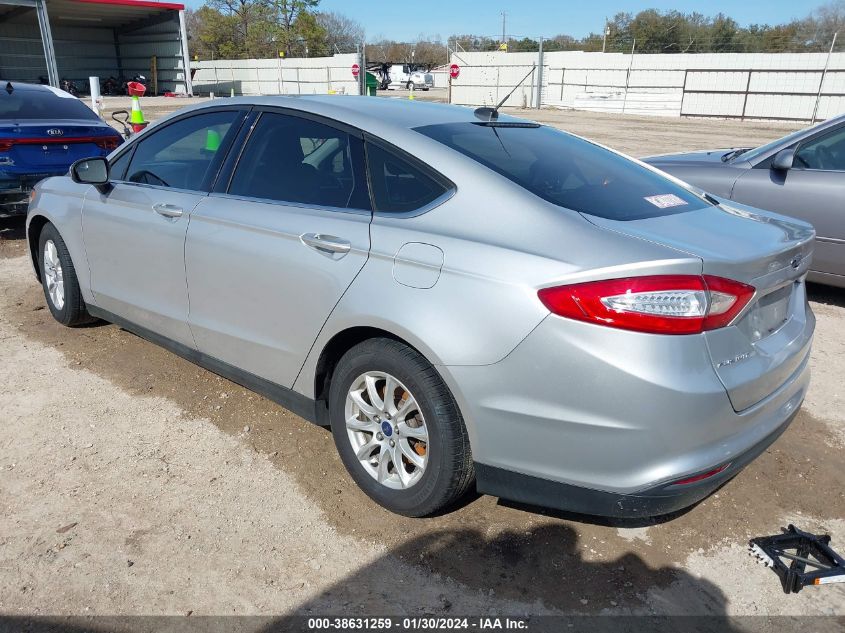 2016 FORD FUSION S - 3FA6P0G72GR114140