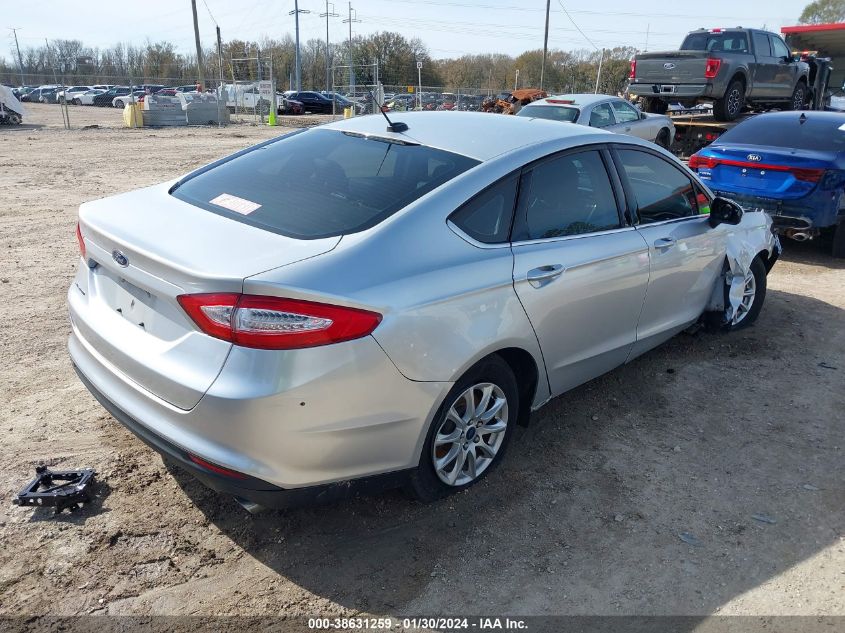 2016 FORD FUSION S - 3FA6P0G72GR114140