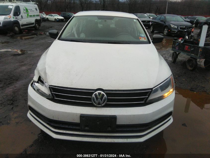 2015 VOLKSWAGEN JETTA 2.0L S - 3VW2K7AJ0FM306301